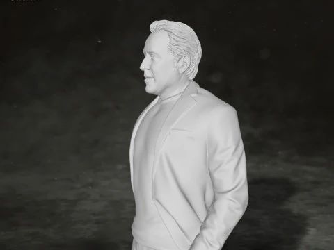 Nicolas Cage Action Figures Custom 3D Print Model 3D Print Model