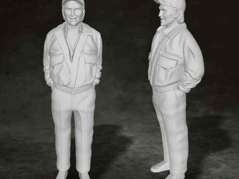 A-Team Action Figures Custom 3D Print Model 3D Print Model