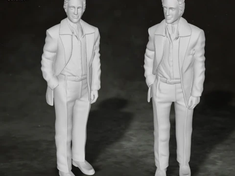 A-Team Action Figures Custom 3D Print Model 3D Print Model