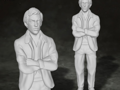 Arnie Cunningham Christine Action Figures Custom 3D Print Model 3D Print Model