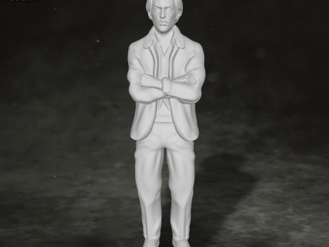 Arnie Cunningham Christine Action Figures Custom 3D Print Model 3D Print Model