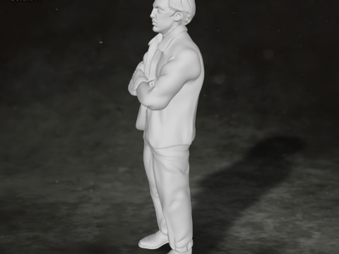 Arnie Cunningham Christine Action Figures Custom 3D Print Model 3D Print Model