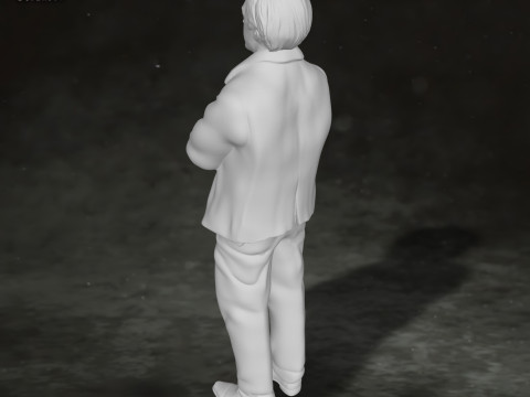Arnie Cunningham Christine Action Figures Custom 3D Print Model 3D Print Model