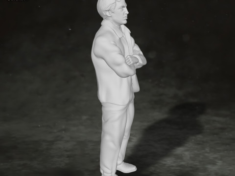 Arnie Cunningham Christine Action Figures Custom 3D Print Model 3D Print Model