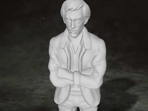 Arnie Cunningham Christine Action Figures Custom 3D Print Model 3D Print Model