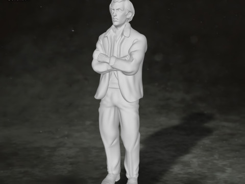 Arnie Cunningham Christine Action Figures Custom 3D Print Model 3D Print Model