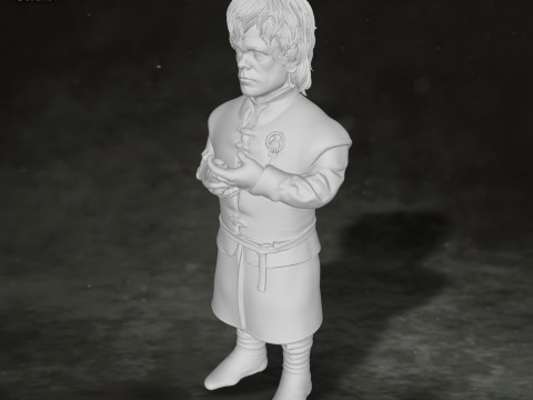 Tyrion Lannister Game of Thrones Peter Dinklage Action Figures Custom 3D Print Model Model Cetak 3D
