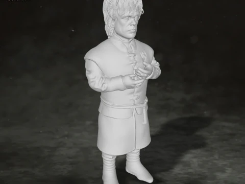 Tyrion Lannister Game of Thrones Peter Dinklage Action Figures Custom 3D Print Model 3D Print Model