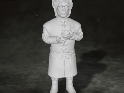 Tyrion Lannister Game of Thrones Peter Dinklage Action Figures Custom 3D Print Model Model Cetak 3D
