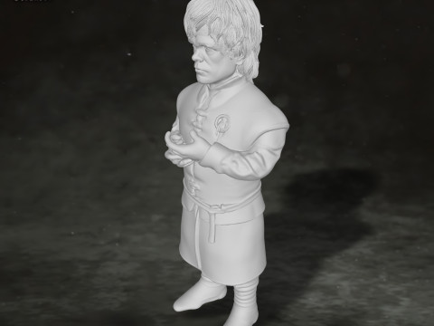 Tyrion Lannister Game of Thrones Peter Dinklage Action Figures Custom 3D Print Model Model Cetak 3D