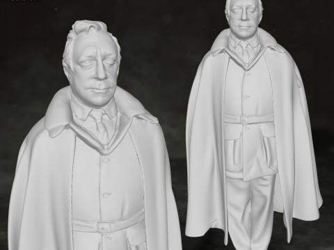 Harry Potter Arthur Weasley Action Figures Custom 3D Print Model 3D Print Model