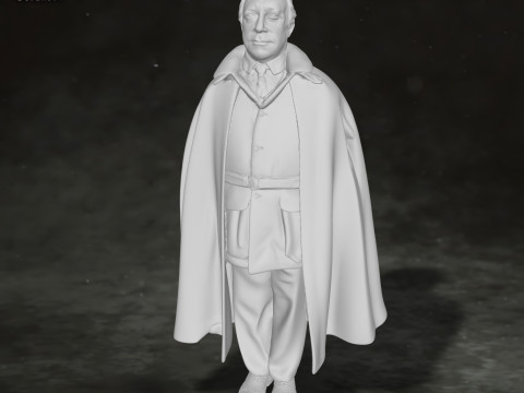 Harry Potter Arthur Weasley Action Figures Custom 3D Print Model 3D-Druckmodell