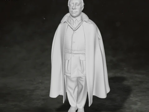 Harry Potter Arthur Weasley Action Figures Custom 3D Print Model 3D Print Model