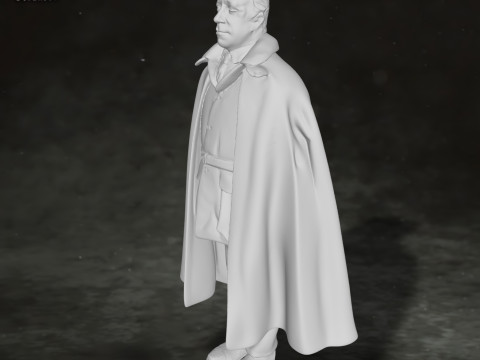 Harry Potter Arthur Weasley Action Figures Custom 3D Print Model 3D-Druckmodell