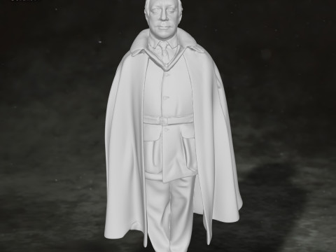 Harry Potter Arthur Weasley Action Figures Custom 3D Print Model 3D-Druckmodell