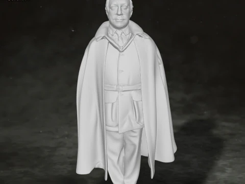 Harry Potter Arthur Weasley Action Figures Custom 3D Print Model 3D Print Model