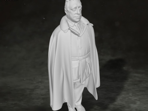 Harry Potter Arthur Weasley Action Figures Custom 3D Print Model 3D-Druckmodell