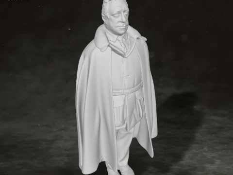 Harry Potter Arthur Weasley Action Figures Custom 3D Print Model 3D Print Model