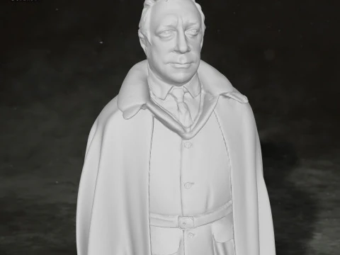 Harry Potter Arthur Weasley Action Figures Custom 3D Print Model 3D Print Model