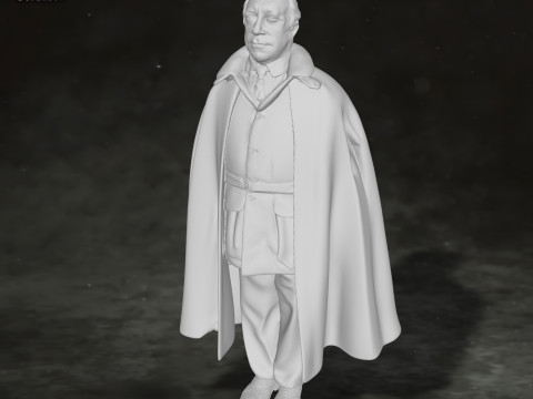 Harry Potter Arthur Weasley Action Figures Custom 3D Print Model 3D-Druckmodell