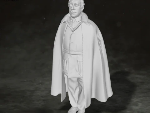 Harry Potter Arthur Weasley Action Figures Custom 3D Print Model 3D Print Model