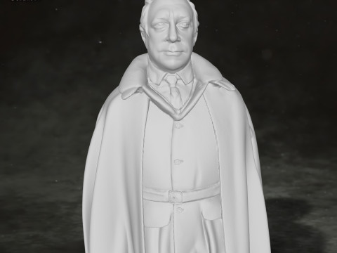 Harry Potter Arthur Weasley Action Figures Custom 3D Print Model 3D-Druckmodell