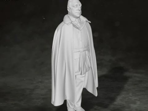 Harry Potter Arthur Weasley Action Figures Custom 3D Print Model 3D Print Model