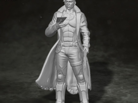 Gambit Channing Tatum Deadpool Action Figures Custom 3D Print Model Modello di stampa 3D