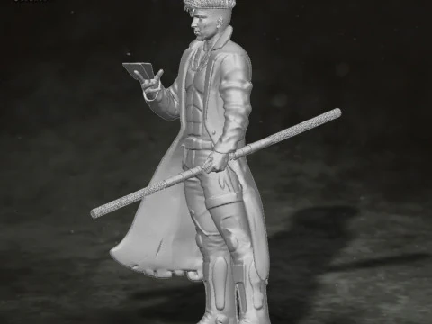Gambit Channing Tatum Deadpool Action Figures Custom 3D Print Model 3D Print Model