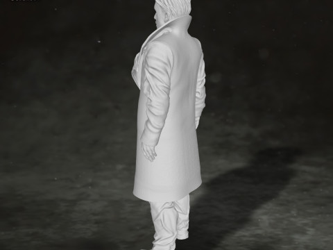 Blade Runner 2049 Ryan Gosling Action Figures Custom 3D Print Model Model Cetak 3D