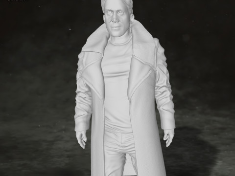 Blade Runner 2049 Ryan Gosling Action Figures Custom 3D Print Model Model Cetak 3D