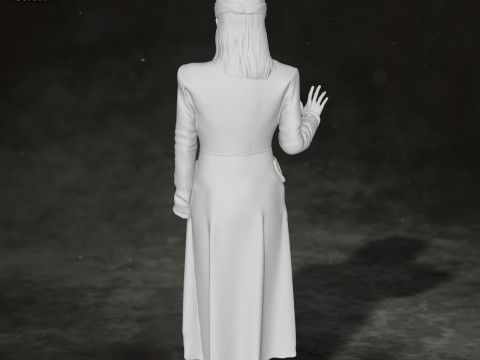 Harry Potter Narcissa Malfoy Action Figures Custom 3D Print Model 3D 打印模型