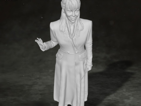Harry Potter Narcissa Malfoy Action Figures Custom 3D Print Model 3D 打印模型