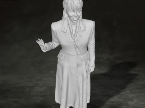Harry Potter Narcissa Malfidus actiefiguren aangepast 3D printmodel 3D printmodel