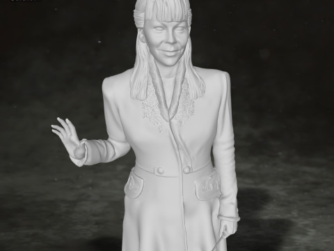 Harry Potter Narcissa Malfoy Action Figures Custom 3D Print Model 3D 打印模型