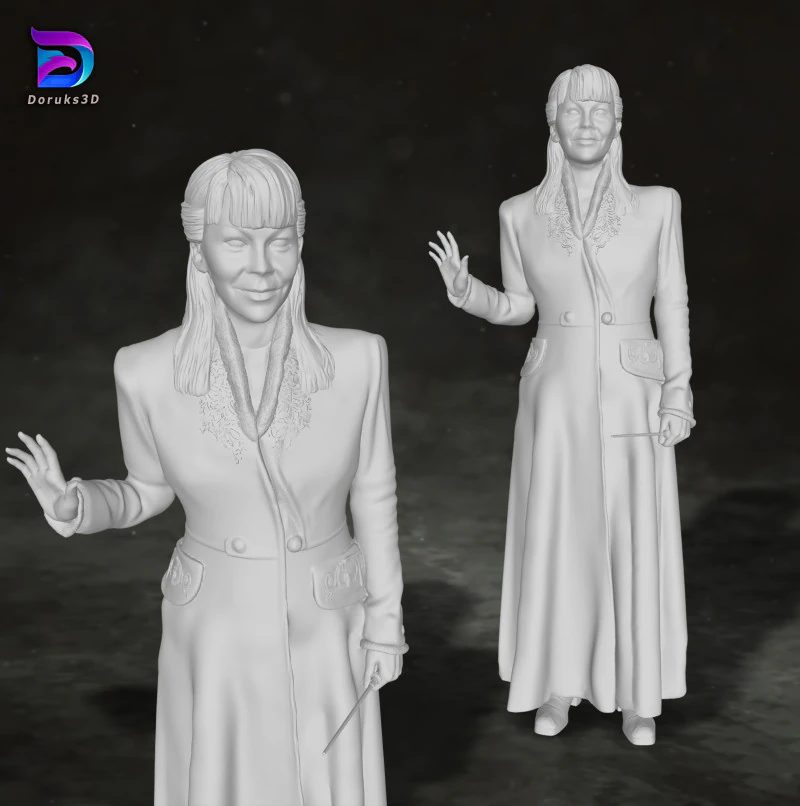 Harry Potter Narcissa Malfidus actiefiguren aangepast 3D printmodel 3D printmodel .c4d .max .obj .3ds .fbx .stl .blend 