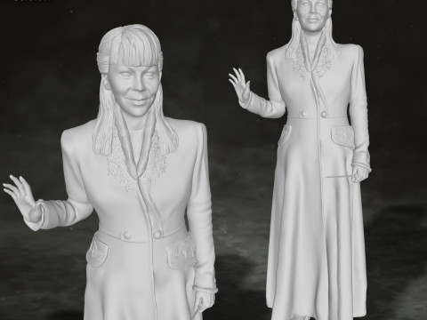 Harry Potter Narcissa Malfoy Action Figures Custom 3D Print Model 3Dプリントモデル