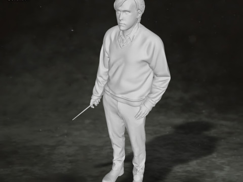 Harry Potter Neville Longbottom Action Figures Custom 3D Print Model 3D 打印模型