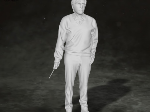 Harry Potter Neville Longbottom Action Figures Custom 3D Print Model 3D 打印模型