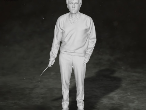 Harry Potter Neville Longbottom Action Figures Custom 3D Print Model 3D 打印模型