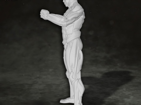 Cyborg Justice League Action Figures Custom 3D Print Model Modelo de impresión 3D