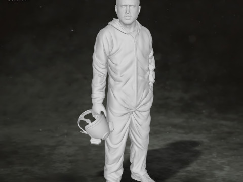 Jesse Pinkman Breaking Bad Action Figures Custom 3D Print Model 3D-Druckmodell