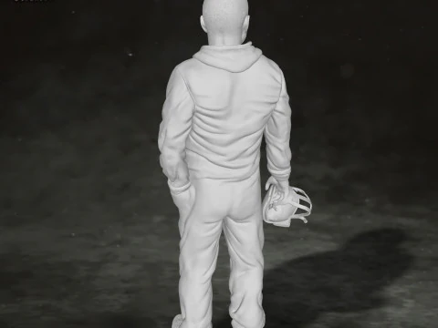 Jesse Pinkman Breaking Bad Action Figures Custom 3D Print Model 3D Print Model