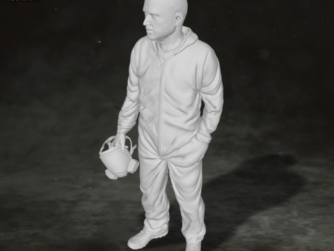 Jesse Pinkman Breaking Bad Action Figures Custom 3D Print Model 3D-Druckmodell
