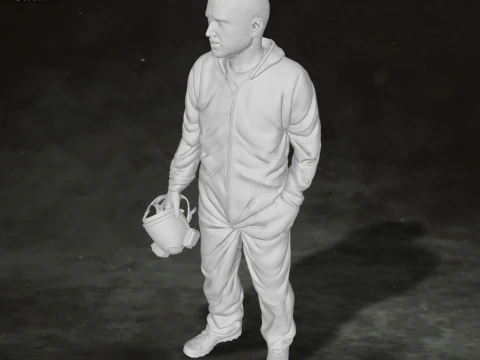 Jesse Pinkman Breaking Bad Action Figures Custom 3D Print Model 3D Print Model