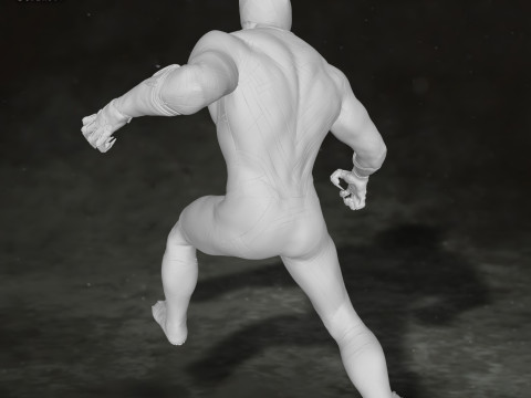 Black Panther Action Figures Custom 3D Print Model 3D Принт Модель