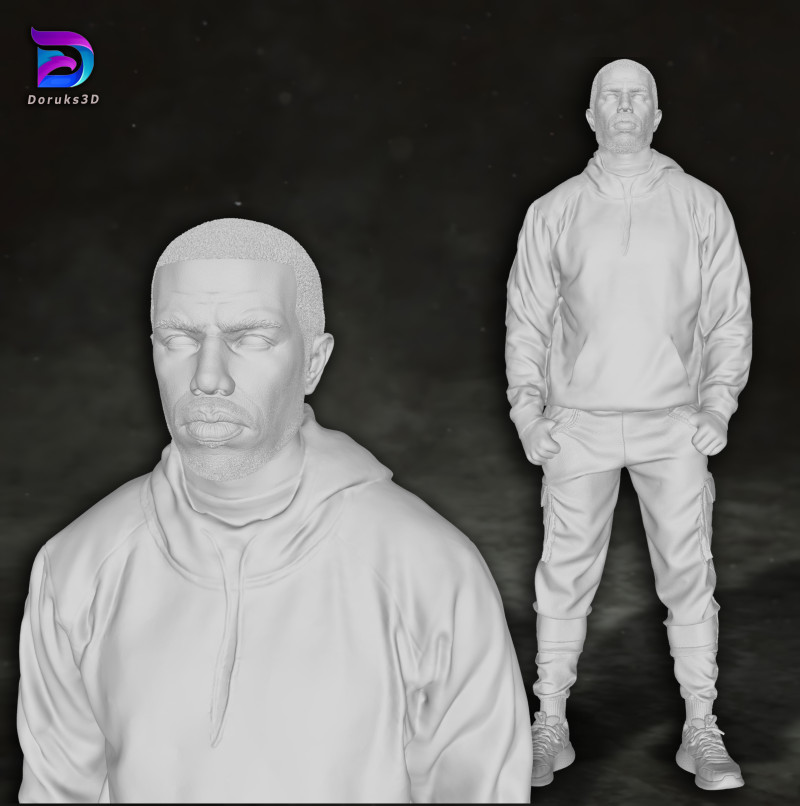 Michael B Jorda Action Figures Custom 3D Print Model 3D प्रिंट मॉडल .c4d .max .obj .3ds .fbx .stl .blend