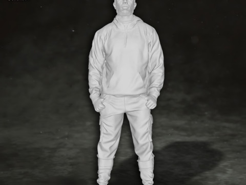 Michael B Jorda Action Figures Custom 3D Print Model 3D प्रिंट मॉडल