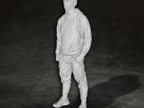 Michael B Jorda Action Figures Custom 3D Print Model 3D प्रिंट मॉडल