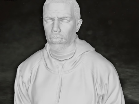 Michael B Jorda Action Figures Custom 3D Print Model 3D प्रिंट मॉडल